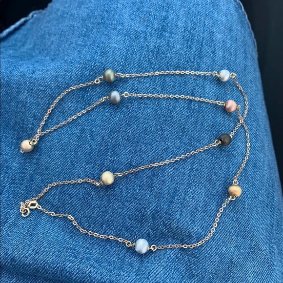 Solid gold necklace